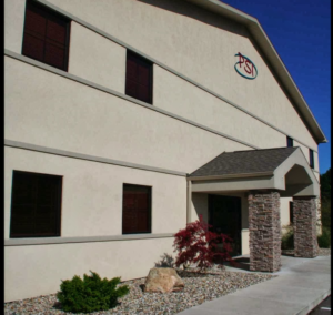 office building entrance