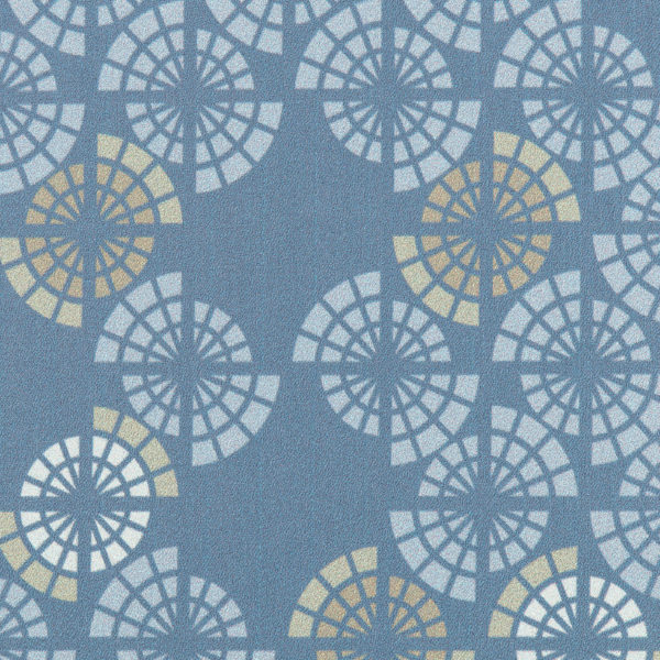 Mulberry Sevres Blue sample swatch